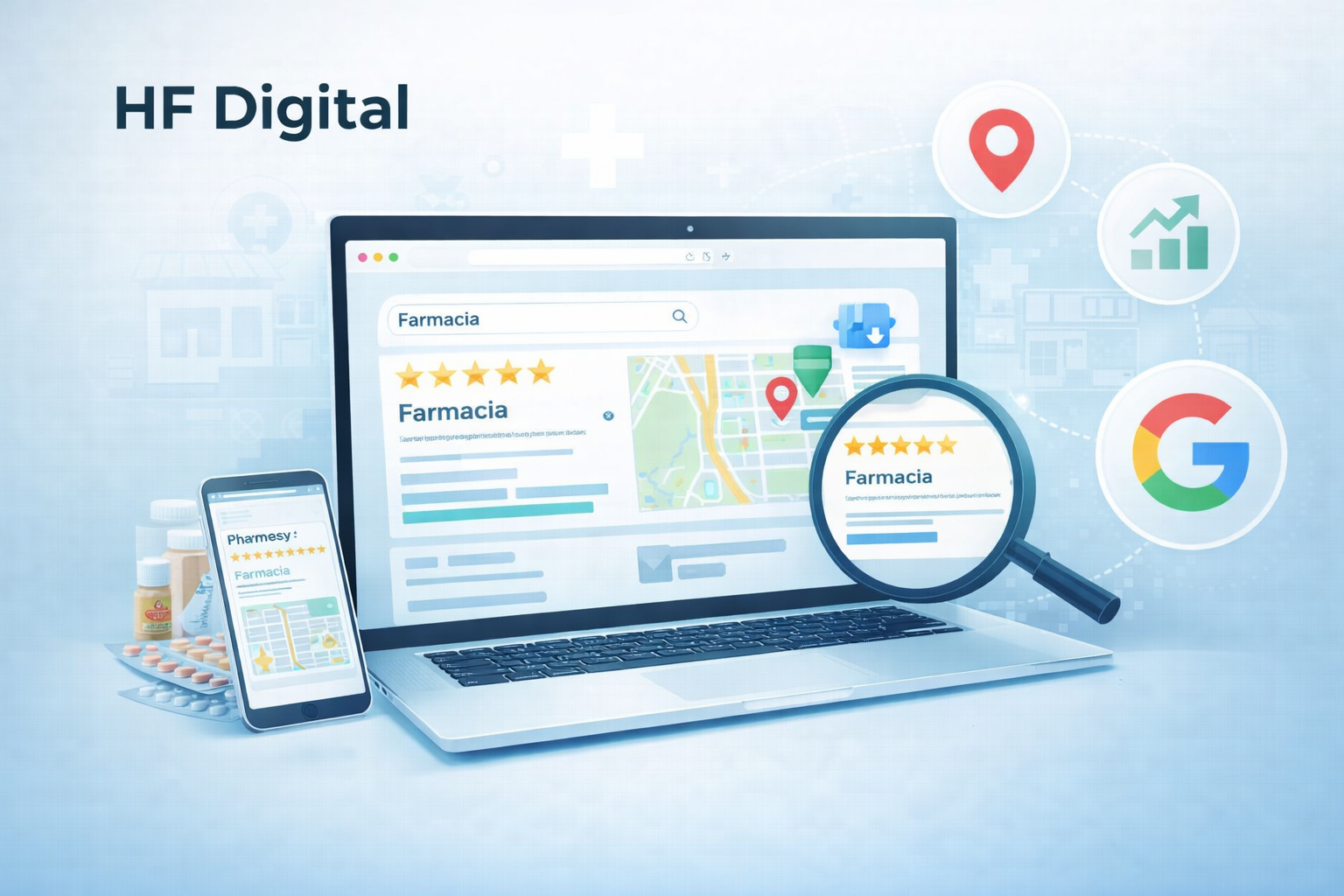 Presencia digital de farmacia